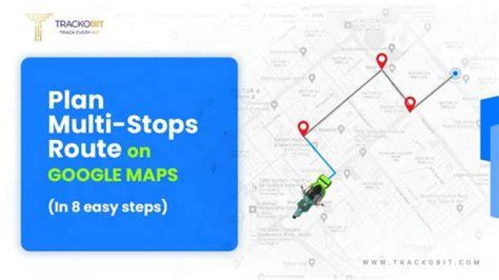 How do I plan a trip with multiple stops on Google Maps?