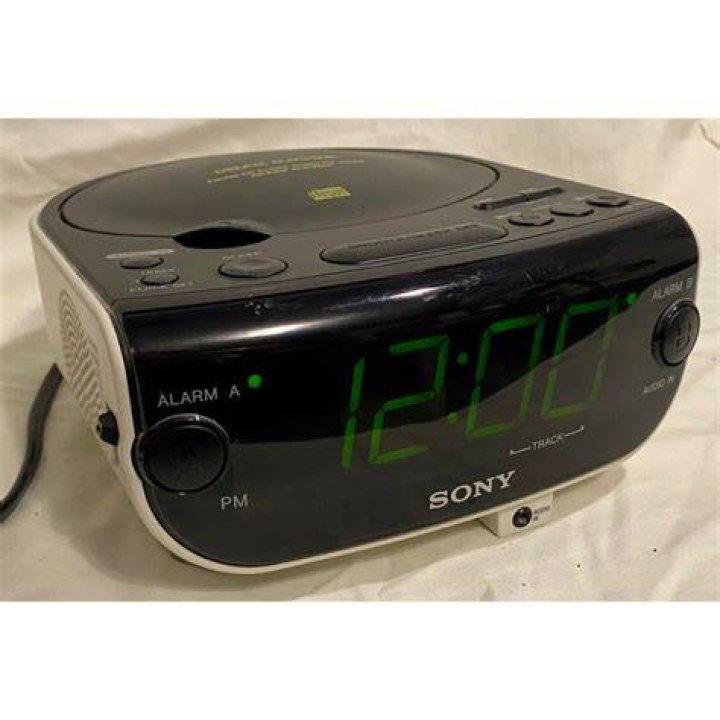 What is DST on Sony alarm clock?