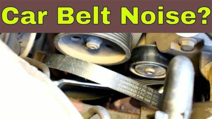 Why does my belt squeal when I turn on my car?